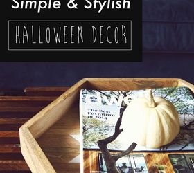 simple and stylish halloween decor, halloween decorations, seasonal holiday decor