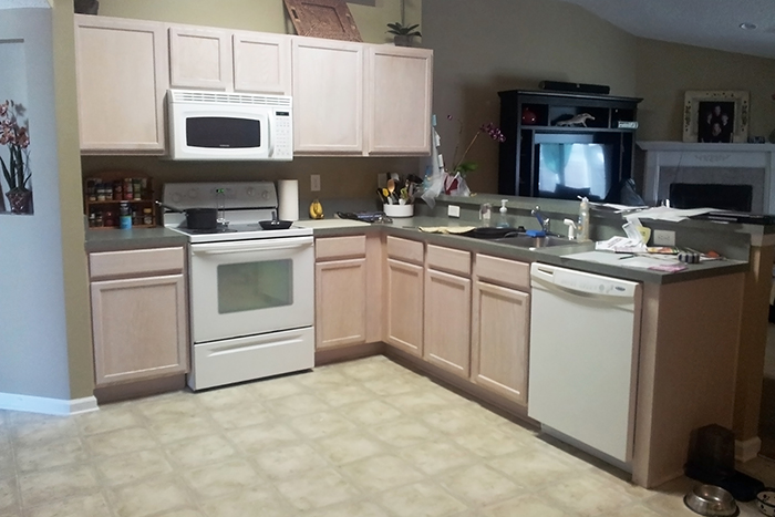 kitchen renovation in orange park, home improvement, kitchen backsplash, kitchen cabinets, kitchen design, Before