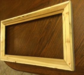 how to create rustic frame, crafts
