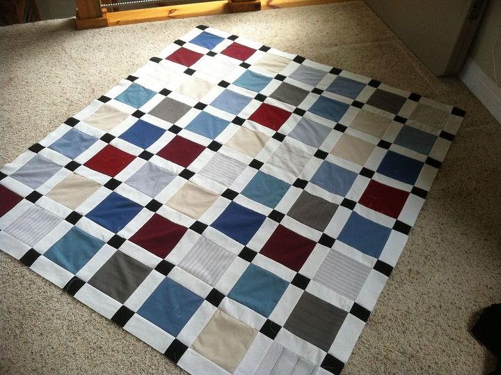 Memory Quilt Idea Hometalk
