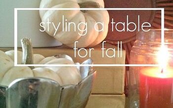 Cómo decorar una mesa para el otoño