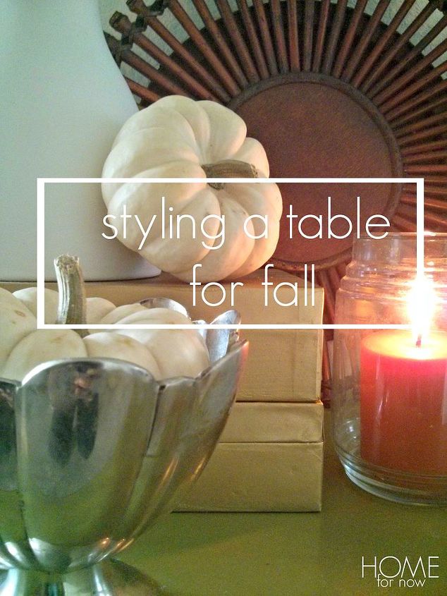 como decorar uma mesa para o outono