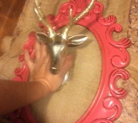 how to deer head decor girls room, crafts, repurposing upcycling