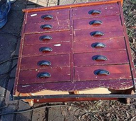 how to paint apothecary chest, painted furniture
