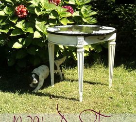 how to create 1930s drum table, diy, home decor, painted furniture, woodworking projects