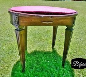 how to create 1930s drum table, diy, home decor, painted furniture, woodworking projects