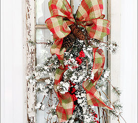 christmas decor grapevine and pine, christmas decorations, seasonal holiday decor