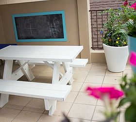 how to create an outdoor chalkboard for kids, chalkboard paint, outdoor living