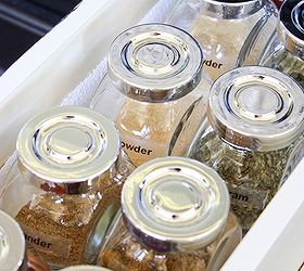 how to organize spices in a drawer, how to, kitchen cabinets, organizing