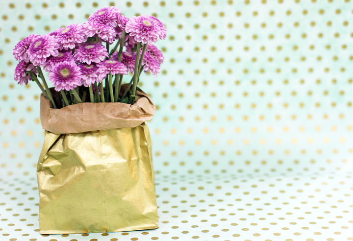 paper bag diy, crafts, flowers, home decor, mason jars