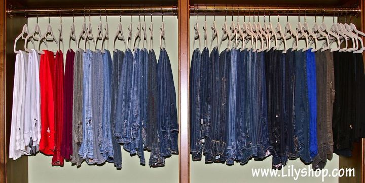 color coordinate your closet easy organization, closet, organizing