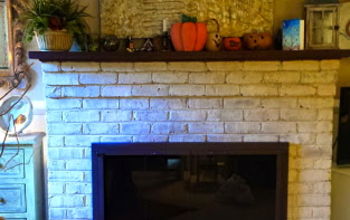 Painting Your Fireplace Brick