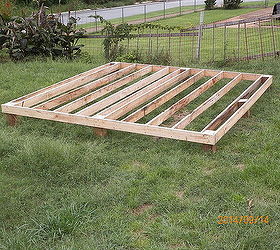 redoing and building greenhouse