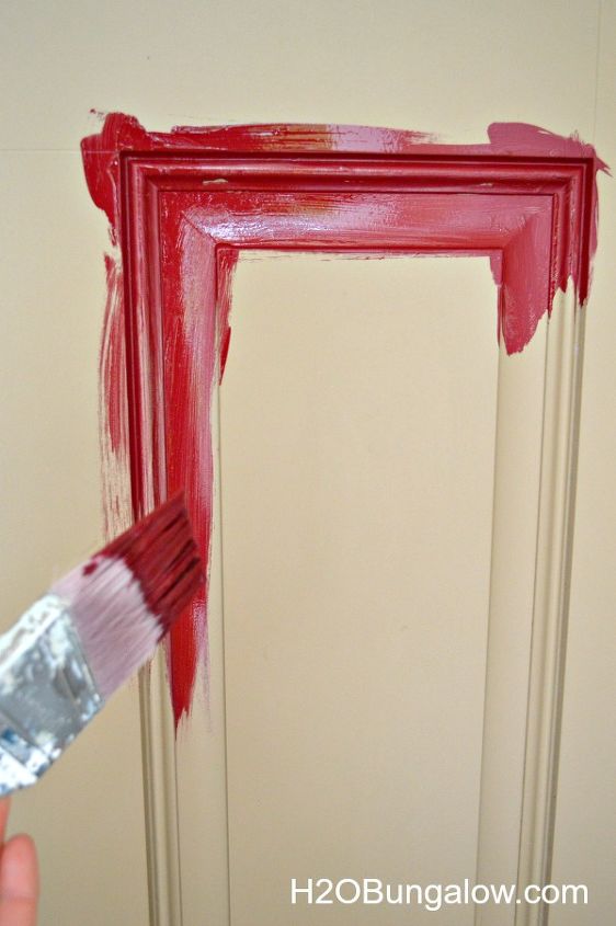 tutorial sobre como pintar uma porta da frente para iniciantes