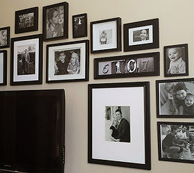 black and white tv gallery wall idea decor, bedroom ideas, home decor, wall decor