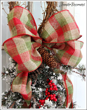 how to make a christmas bow decor craft, christmas decorations, how to, seasonal holiday decor