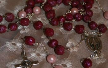 Make Rosary Beads From Rose Petals