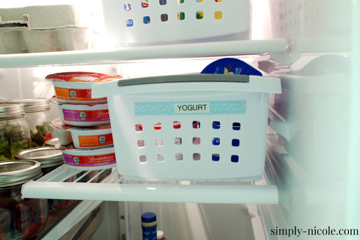 limpeza e organizao da geladeira