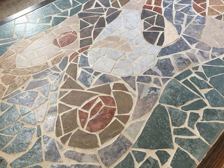 mesa de mosaico