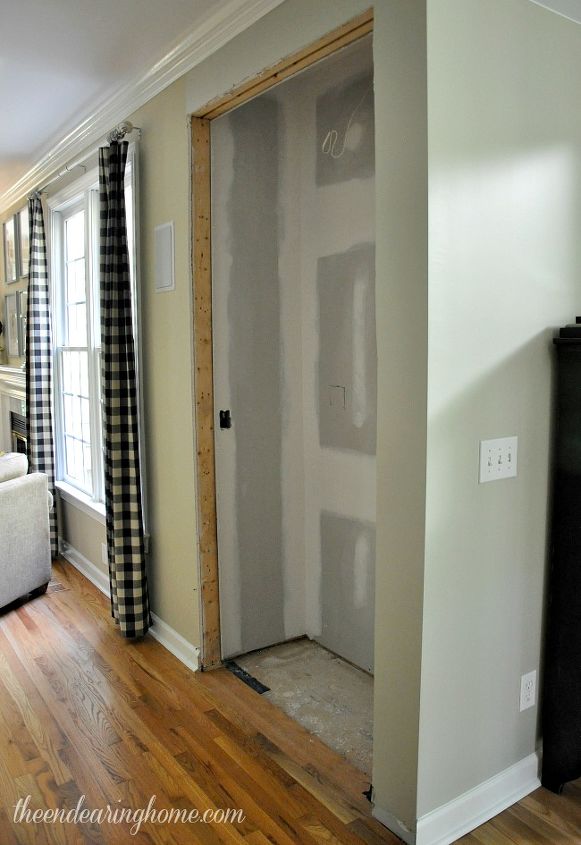 from door to built in cabinet transformation, doors, kitchen cabinets, kitchen design