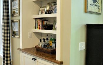 From Door To Built In Cabinet Transformation