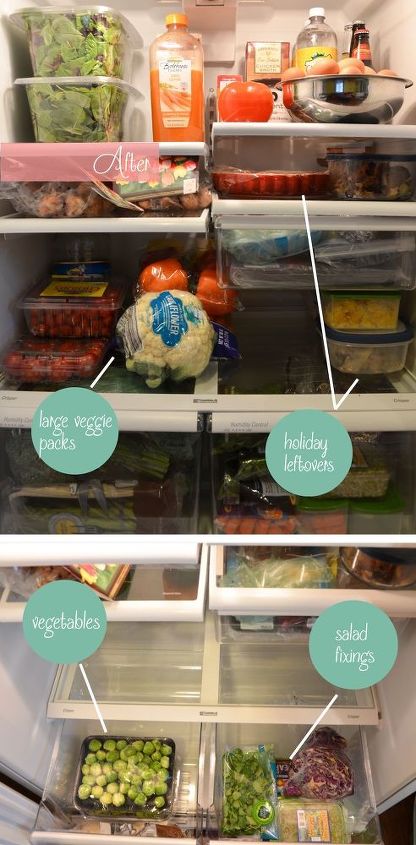 como organizar a geladeira