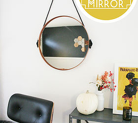 diy copper captains mirror with cleats, crafts, repurposing upcycling, wall decor