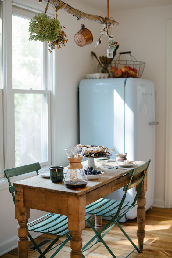 a french farmhouse inspired kitchen, home decor, kitchen design