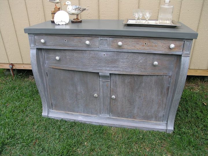 ideas for fixing up old side table, painted furniture