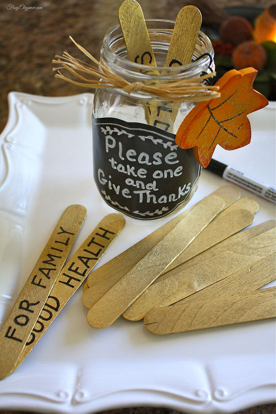 easy thanksgiving home decor with frames