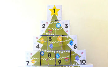 DIY Boxes Advent Calendar With Free Printable