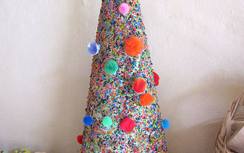 Christmas Color Rice Tree Craft for the Kids!