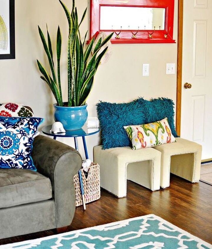 Small Space Entryway Mudroom Makeover for $100! | Hometalk Small Space Entryway Mudroom Makeover for $100! | Hometalk