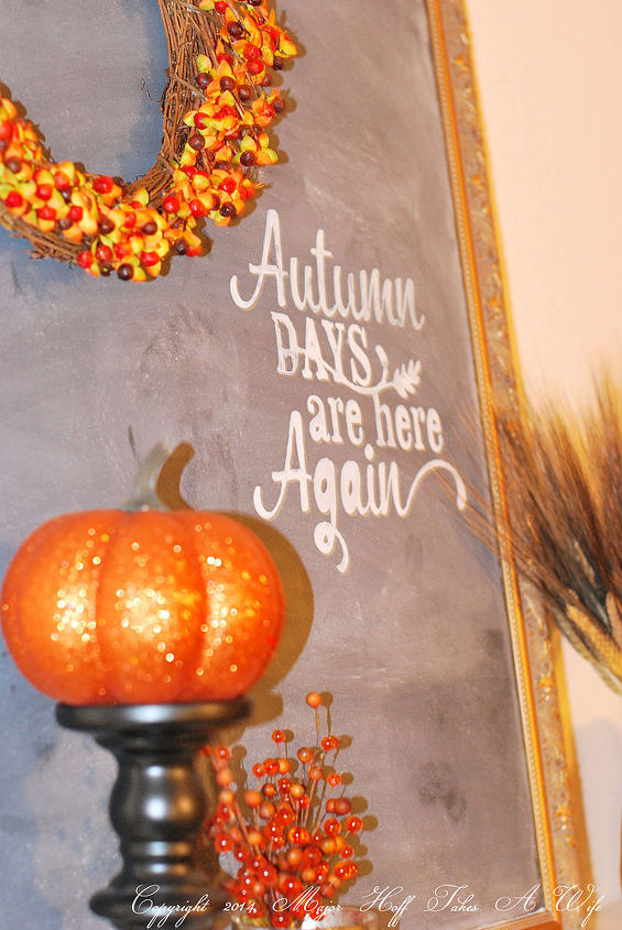 decorao de outono em casa