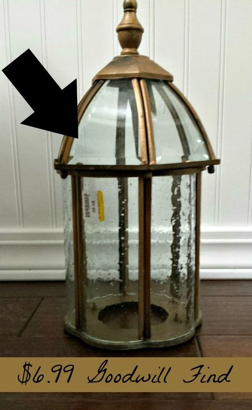 diy goodwill lantern turned into a light fixture, diy, lighting, repurposing upcycling