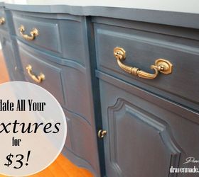 how to update all your fixtures for 3, diy, how to, painted furniture