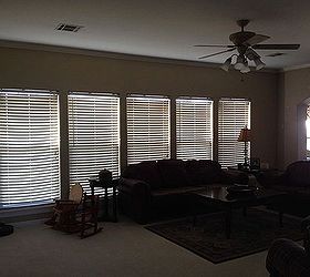 window treatment help, home decor, window treatments, windows, Downstairs