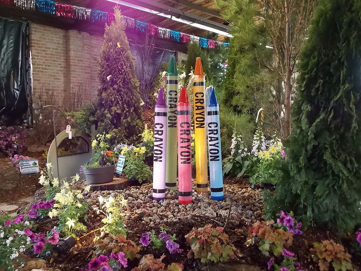 how to make a crayon water feature, ponds water features