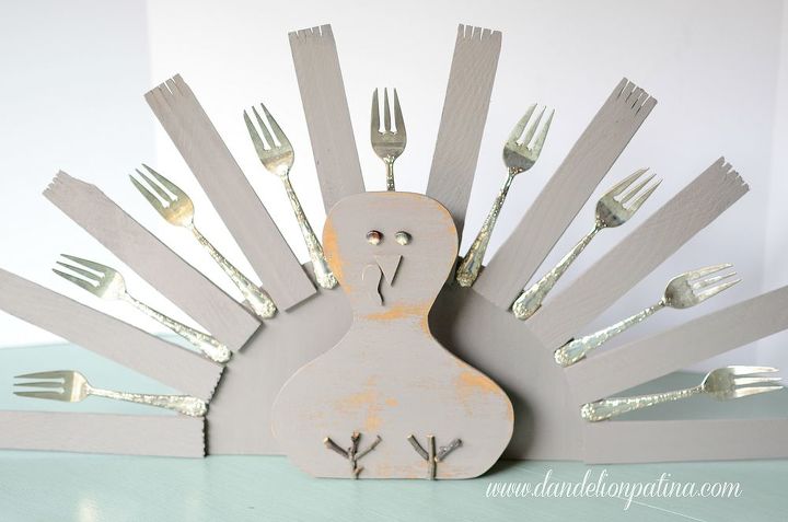 how to create turkey thankful tree, chalkboard paint, crafts, seasonal holiday decor