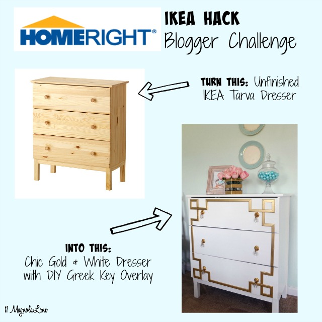 homeright ikea hack dresser challenge, painted furniture