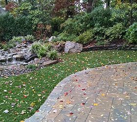 outdoor fall lawn maintenance, concrete masonry, curb appeal, decks, lawn care, Keep Off The Grass