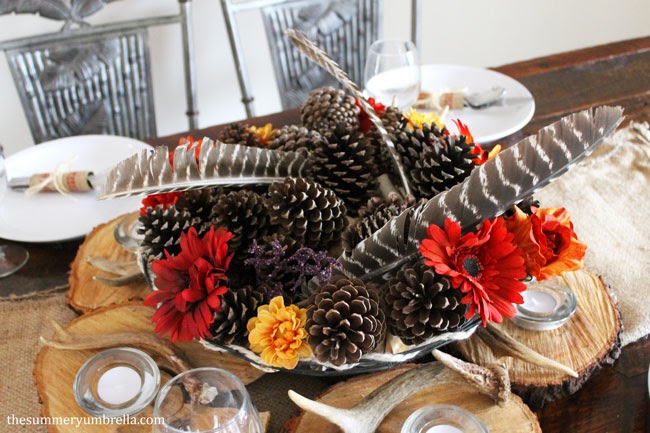 rustic thanksgiving table decor, seasonal holiday decor, thanksgiving decorations