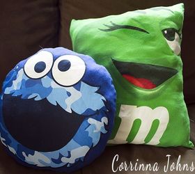 how to make a t shirt pillow, home decor, repurposing upcycling, reupholster