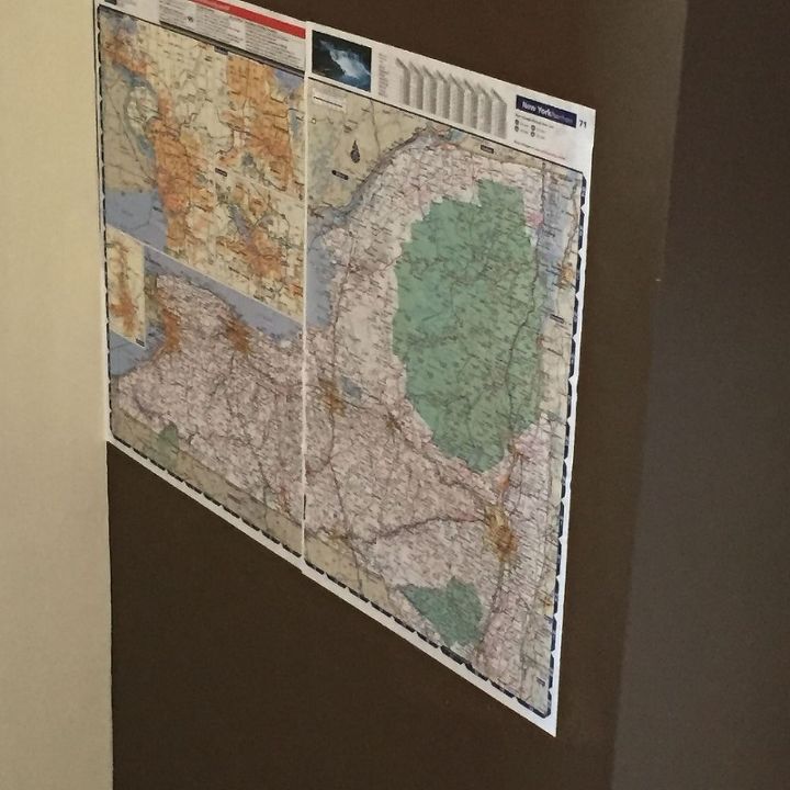 parede de destaque do atlas