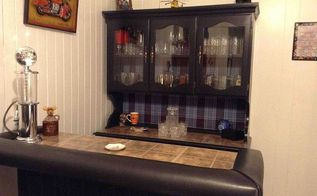 Home Bar • China Cabinet Transformation | Hometalk Home Bar • China Cabinet Transformation | Hometalk