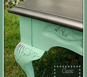 coffee table makeover using paint, painted furniture