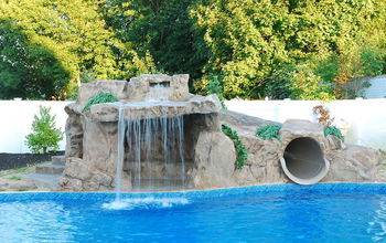 Tube Slide Waterfall Paradise