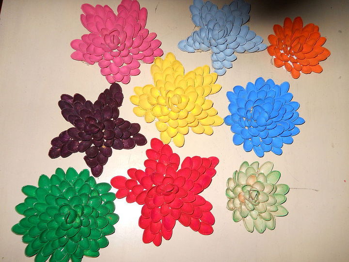how to make pistachio shell flowers, crafts