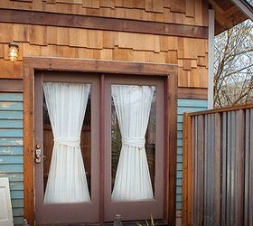 tiny guesthouse built with reclaimed materials, architecture, home decor