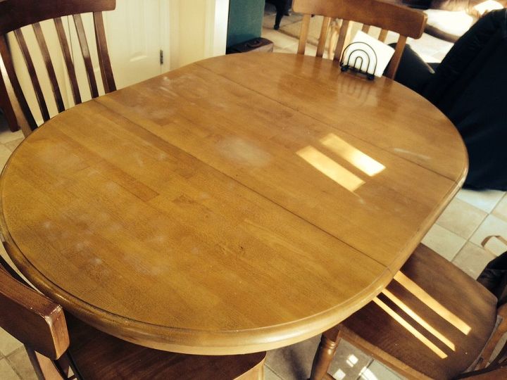 tips for sanding an old kitchen table, kitchen design, woodworking projects